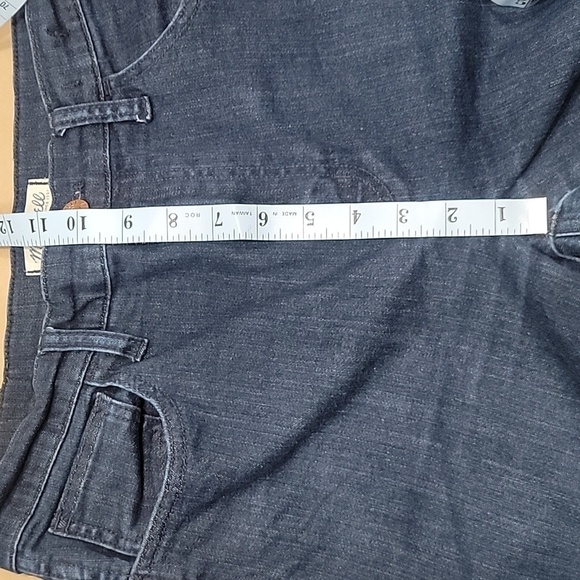 Madewell, Size 31 Waist '10" High Riser Skinny Skinny' Dark Wash Jeans, EUC - Picture 3 of 13